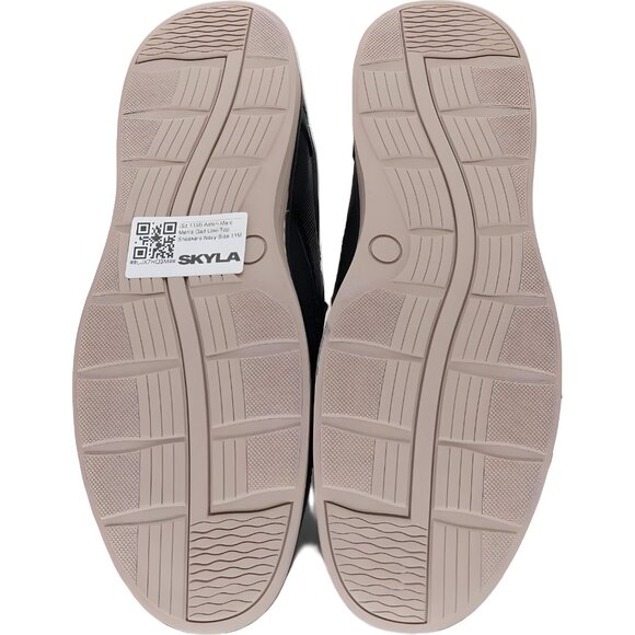 Aston Marc Galt Navy Slip-On Casual Low-Top Sneakers for Men, Men's US 11M - Picture 6 of 6